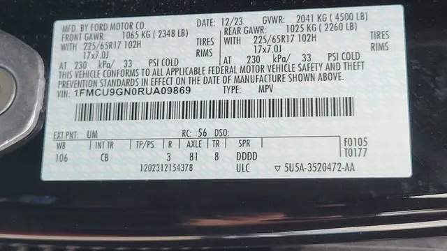 2024 Ford Escape Active