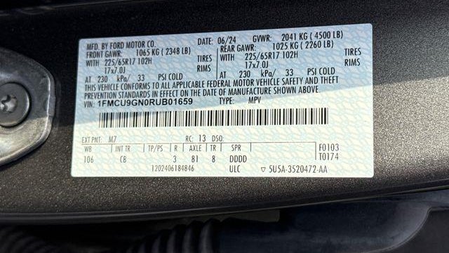 2024 Ford Escape Active
