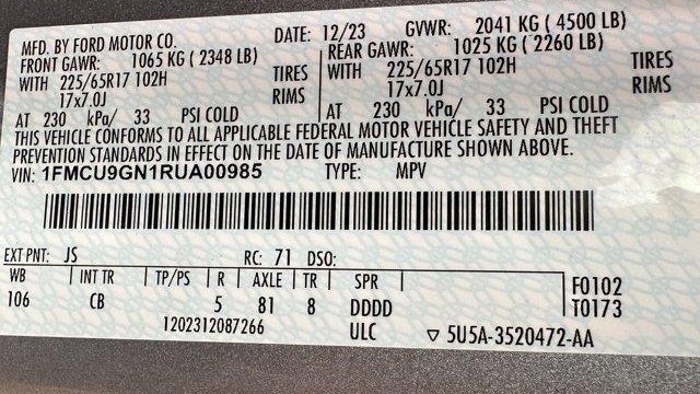 2024 Ford Escape Active