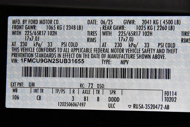 2025 Ford Escape - $21,918