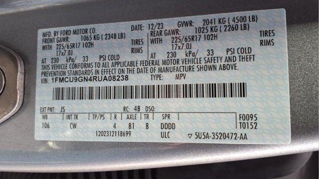 2024 Ford Escape Active