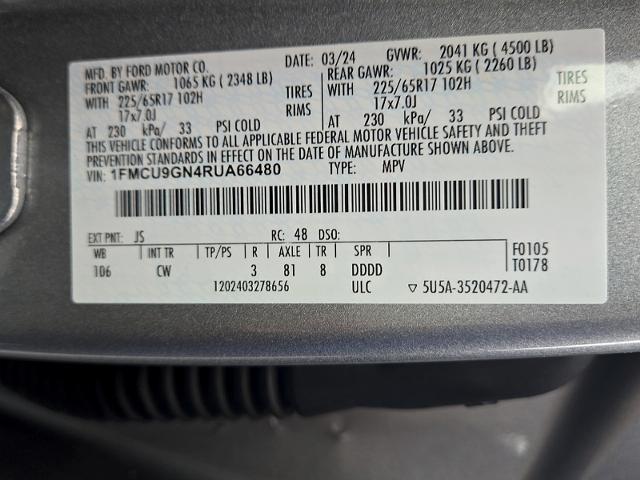 2024 Ford Escape - $20,995