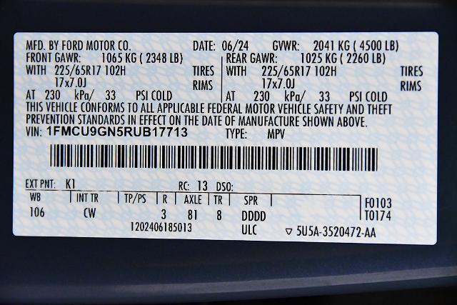 2024 Ford Escape - $22,995