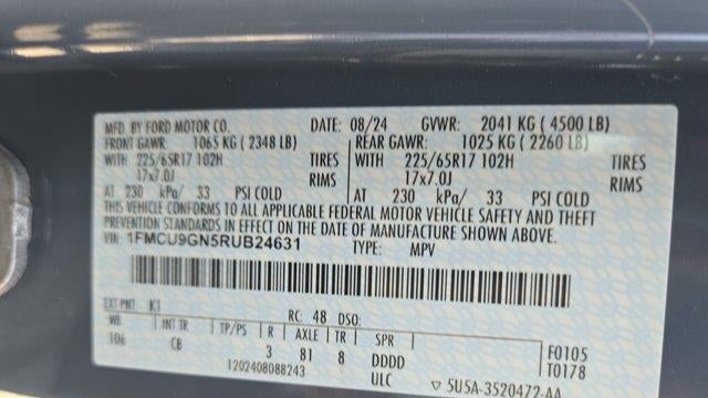 2024 Ford Escape Active