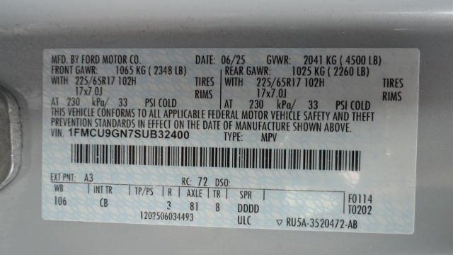 2025 Ford Escape Active