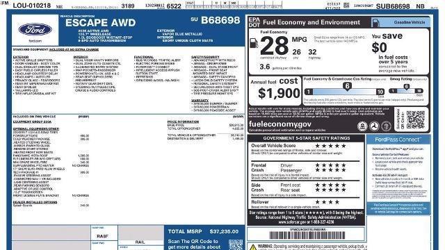 2025 Ford Escape Active