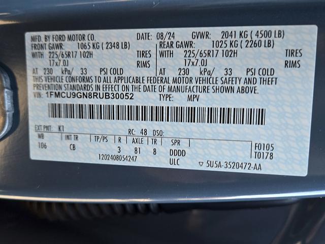 2024 Ford Escape - $22,995