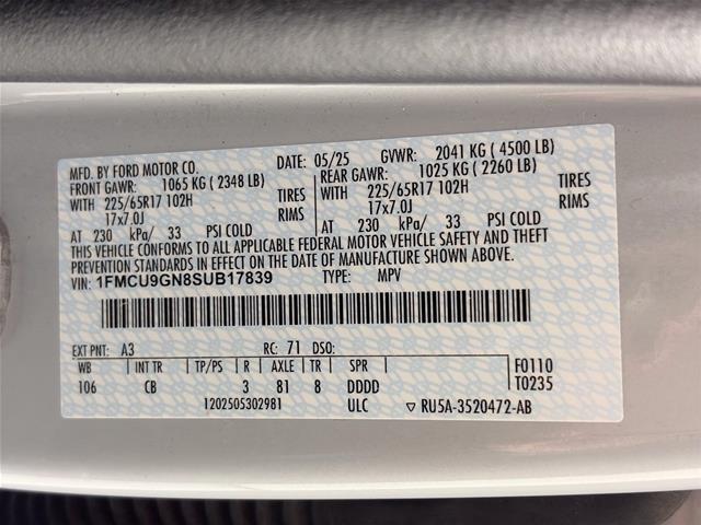 2025 Ford Escape - $24,210