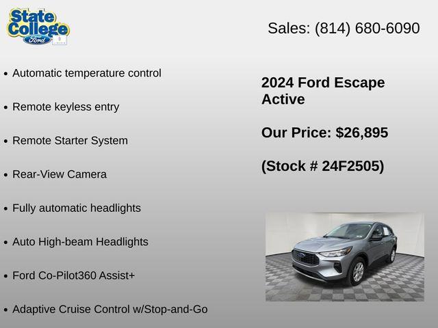 2024 Ford Escape - $26,895