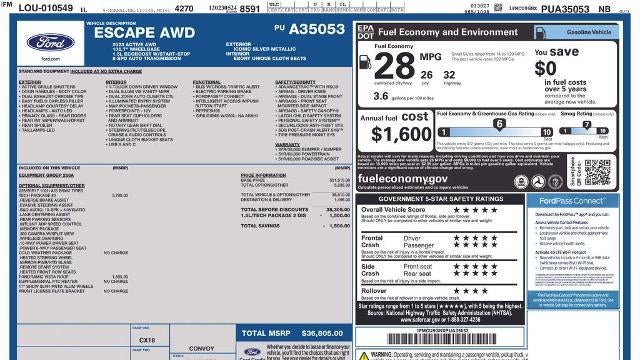 2023 Ford Escape Active