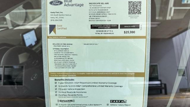 2022 Ford Escape SEL