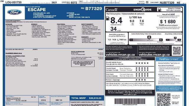 2022 Ford Escape SEL