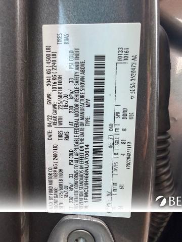 2022 Ford Escape - $19,963
