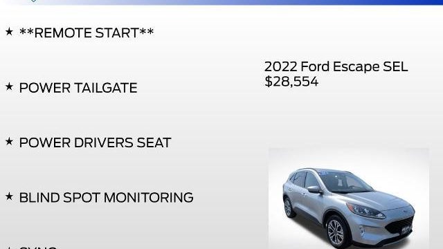 2022 Ford Escape SEL