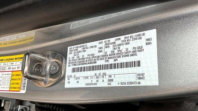2022 Ford Escape SEL