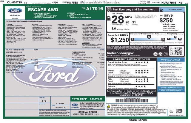 2022 Ford Escape SEL — photo 1 of 2