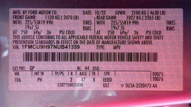 2022 Ford Escape SEL