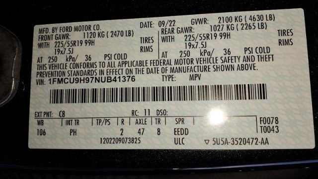 2022 Ford Escape SEL