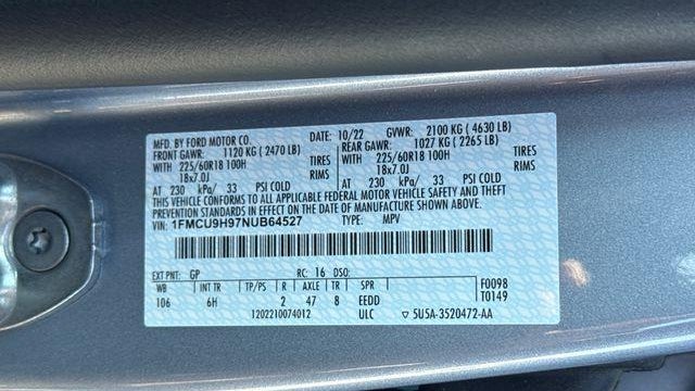 2022 Ford Escape SEL