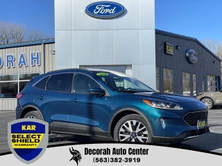 2020 Ford Escape with Dark Persian Green Metallic Exterior