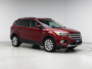 2019 Ford Escape with Ruby Red Metallic Tinted Clearcoat Exterior