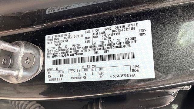 2020 Ford Escape Titanium