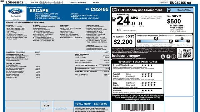 2014 Ford Escape Titanium