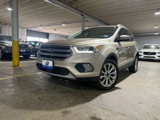 2017 Ford Escape with White Gold Metallic Exterior
