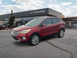 2017 Ford Escape with Ruby Red Metallic Tinted Clearcoat Exterior