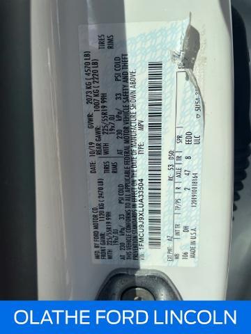 2020 Ford Escape - $18,500