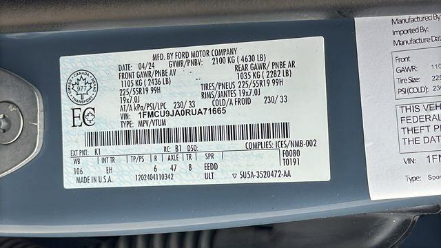 2024 Ford Escape Platinum