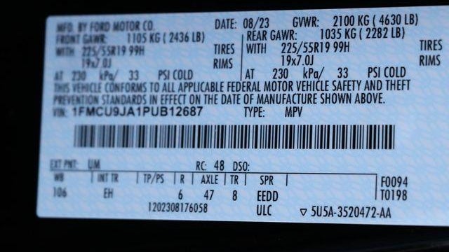 2023 Ford Escape Platinum