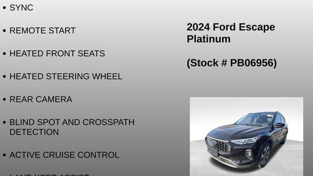 2024 Ford Escape Platinum