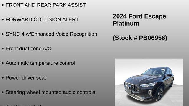 2024 Ford Escape Platinum