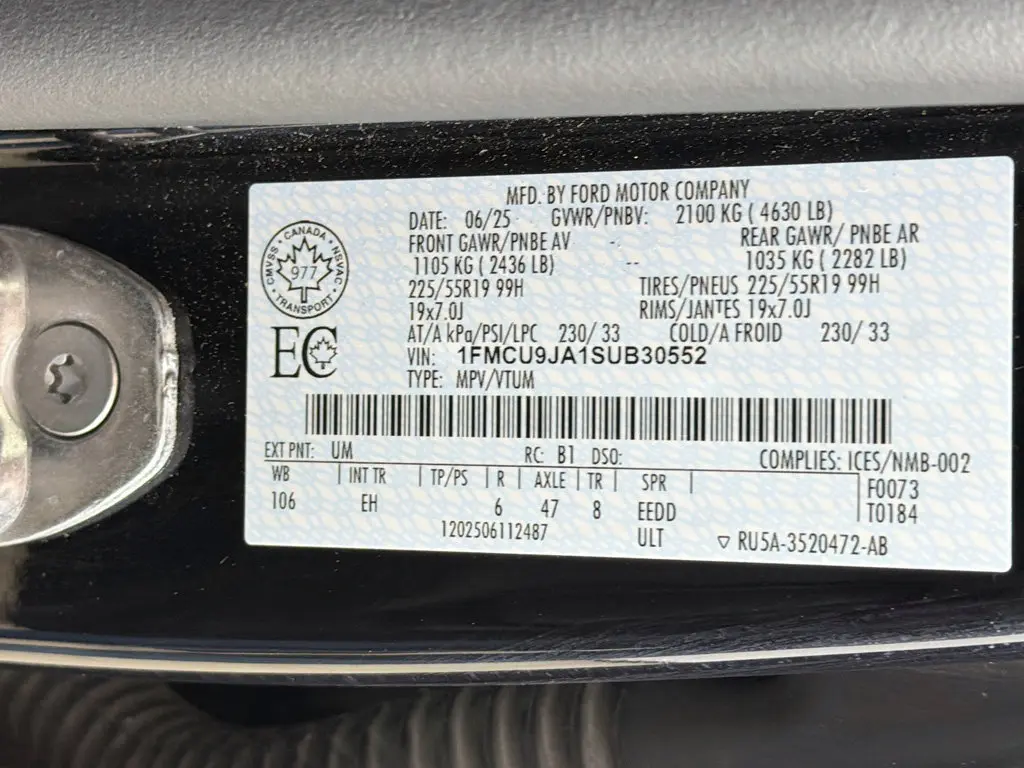 2025 Ford Escape - $24,649
