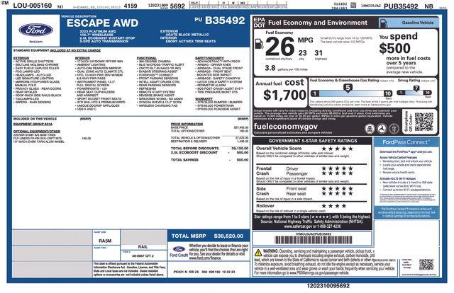 2023 Ford Escape - $23,995