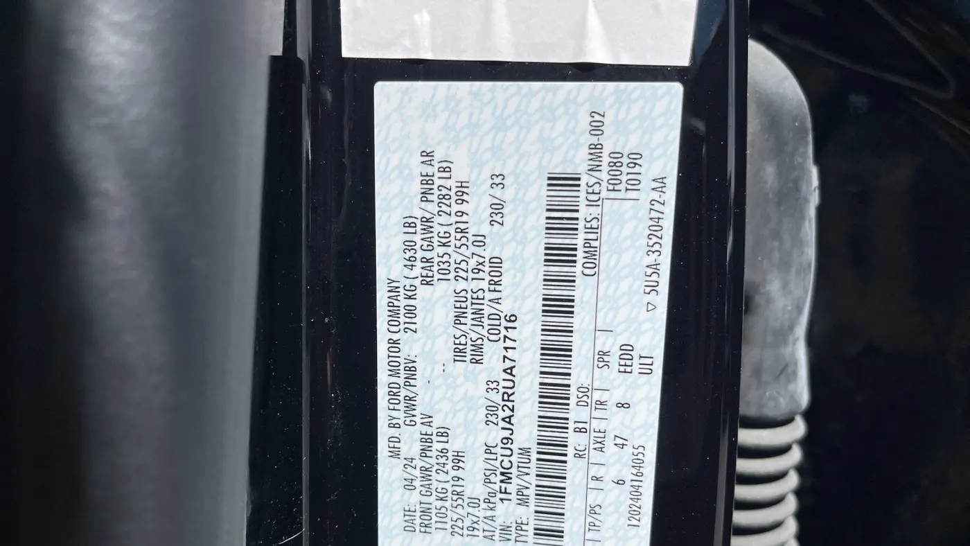 2024 Ford Escape Platinum