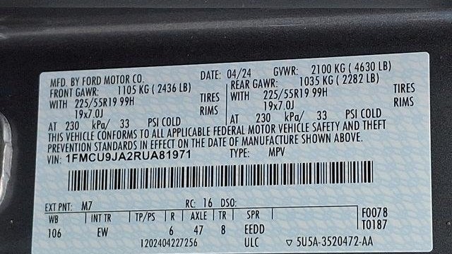 2024 Ford Escape Platinum