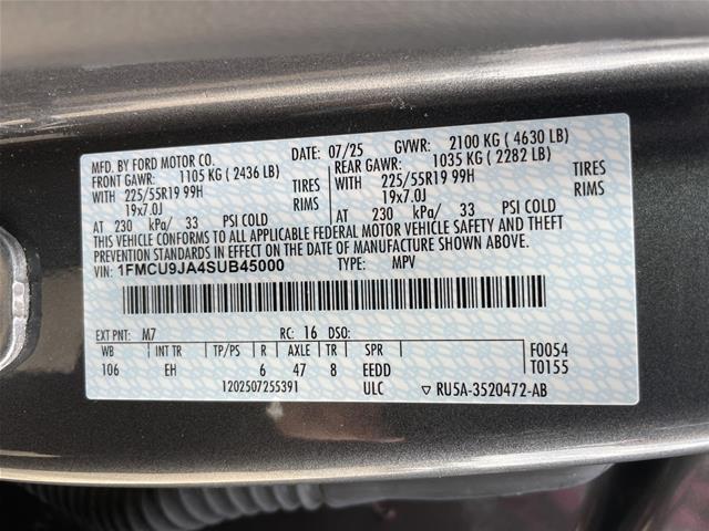 2025 Ford Escape - $27,895
