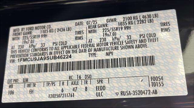 2025 Ford Escape - $25,998