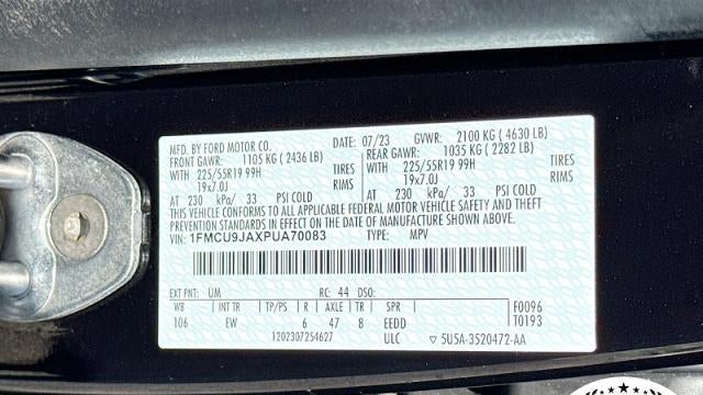 2023 Ford Escape Platinum