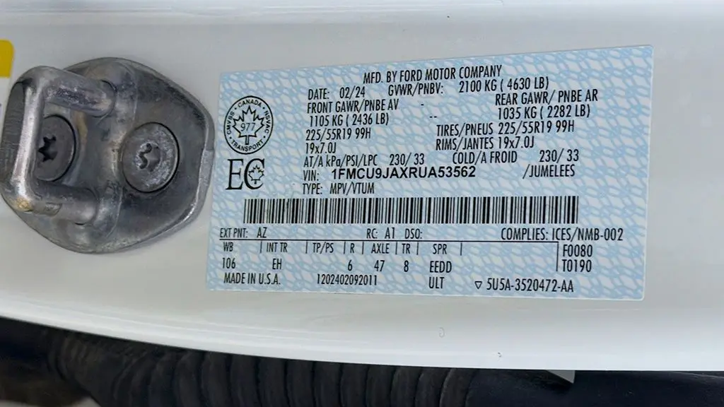 2024 Ford Escape Platinum