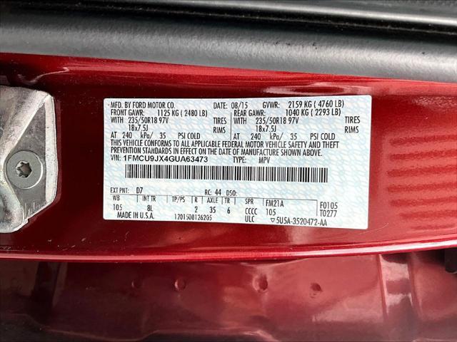 2016 Ford Escape - $7,999