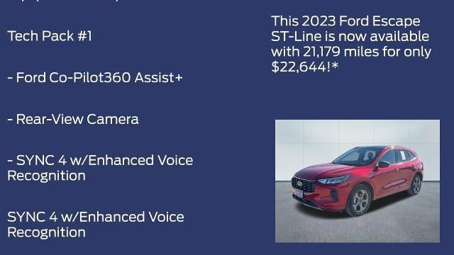 2023 Ford Escape ST-Line
