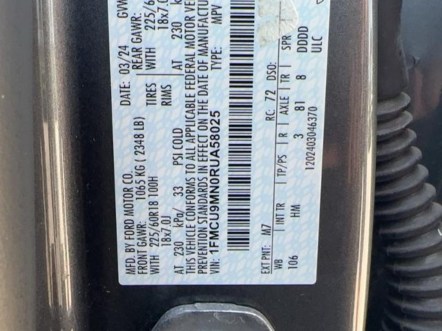 2024 Ford Escape - $21,712