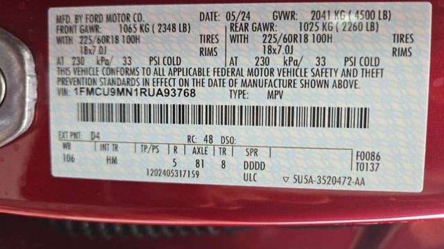 2024 Ford Escape ST-Line