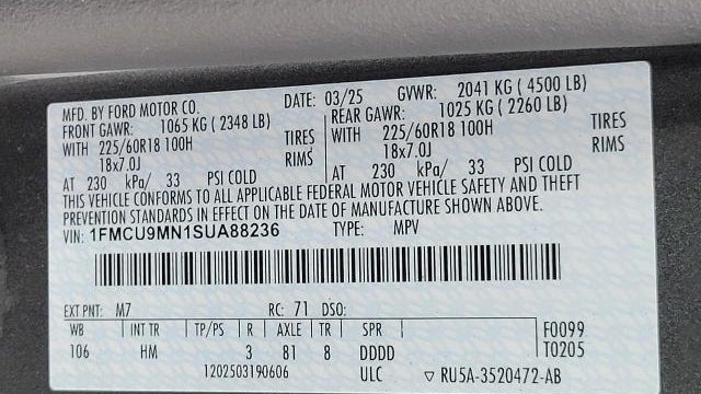 2025 Ford Escape ST-Line