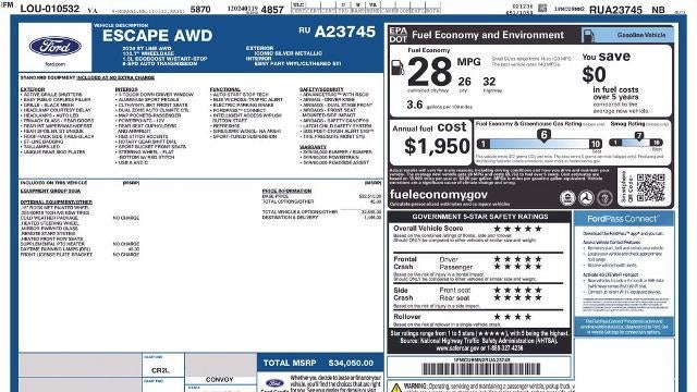 2024 Ford Escape ST-Line