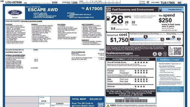 2026 Ford Escape ST-Line