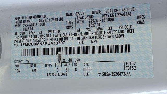 2023 Ford Escape ST-Line